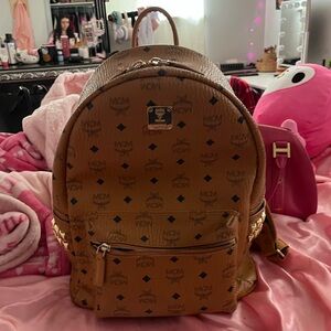 MCM MEDIUM BACKPACK WITH SPIKES